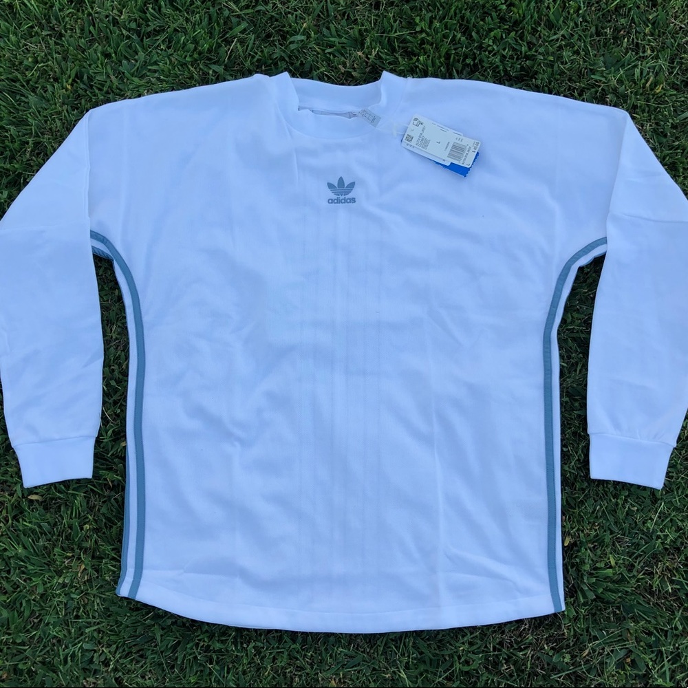 Adidas Originals L/s Jersey shirt sz L trefoil
